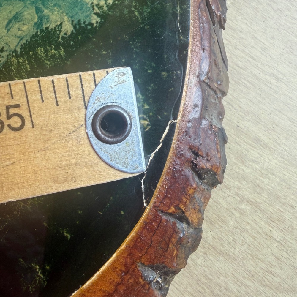 50 Special Plaque Yosemite Wood Slice Wall Art Half Dome Good 8.75in x 7.25in - Picture 8 of 10